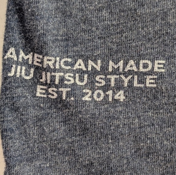 Choke Republic Guardeira Jiu-Jitsu Essential Charcoal Graphic Tee Size Medium - Picture 6 of 8